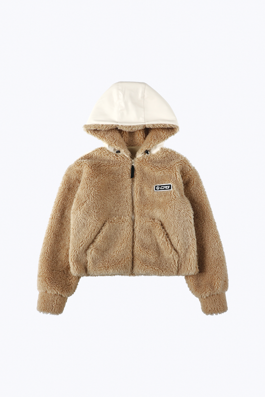 【Sample】クロップドフェイクファーブルゾン