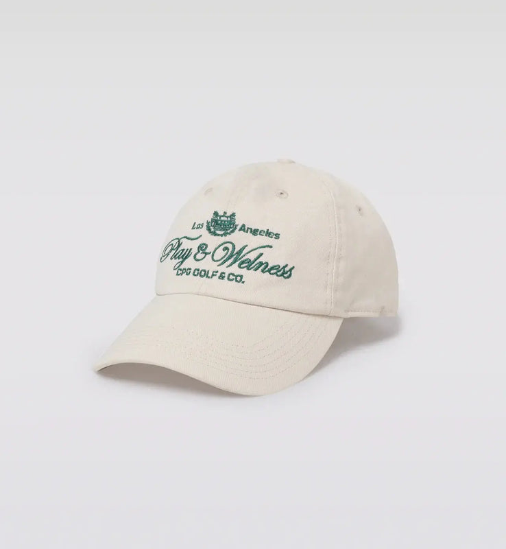 【new arrival】PLAY&WELNESS LOGO CAP-SAMPLE-