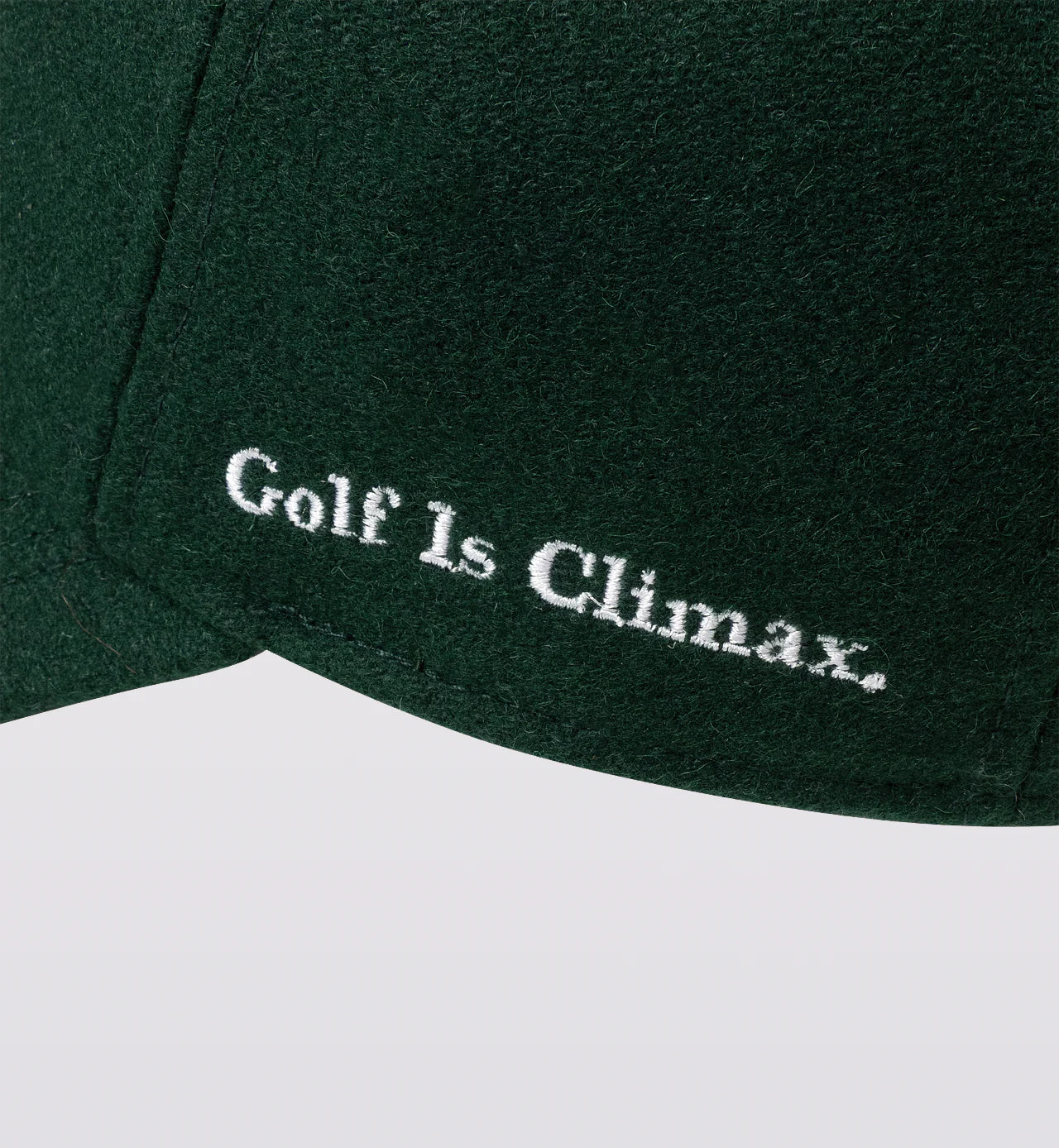 PREMIUM MELTON LOGO CAP