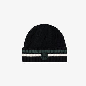 CABLE KNIT BEANIE