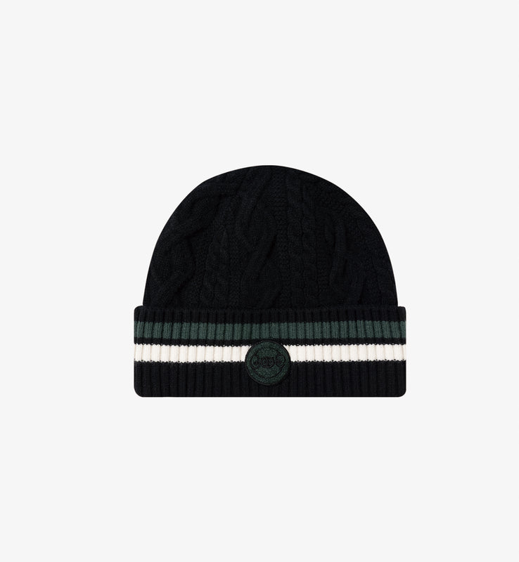 CABLE KNIT BEANIE