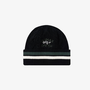 CABLE KNIT BEANIE