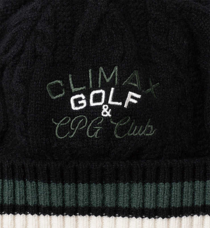 CABLE KNIT BEANIE