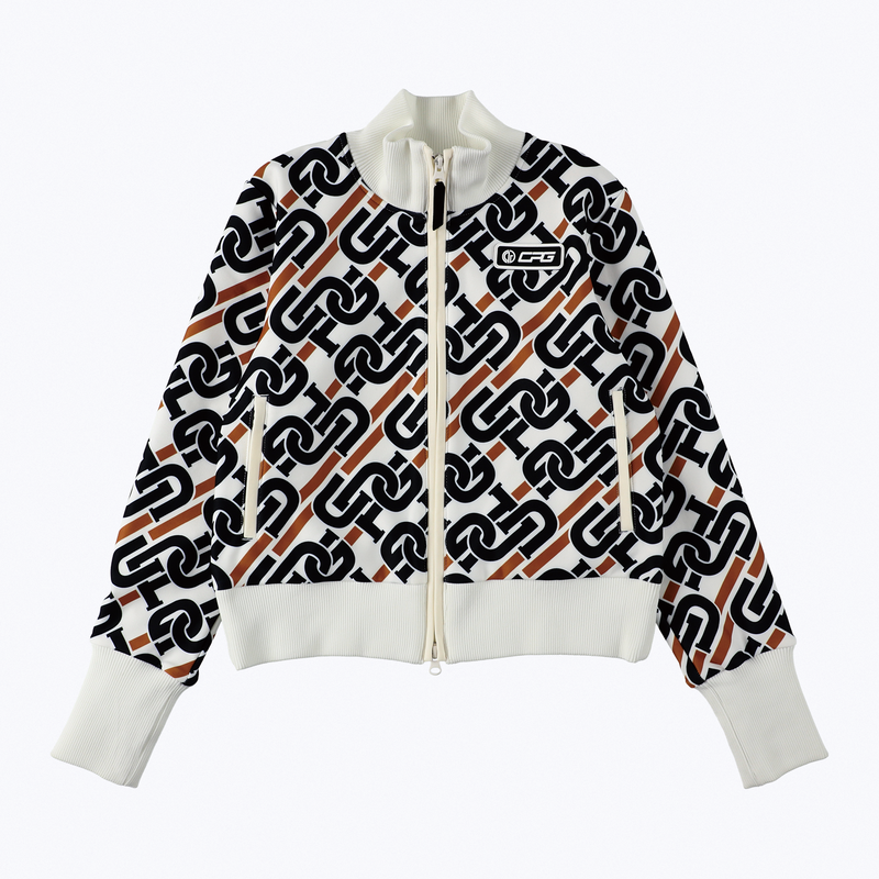 chain logo graphical blouson（チェーンロゴグラフィカルブルゾン） -sample-