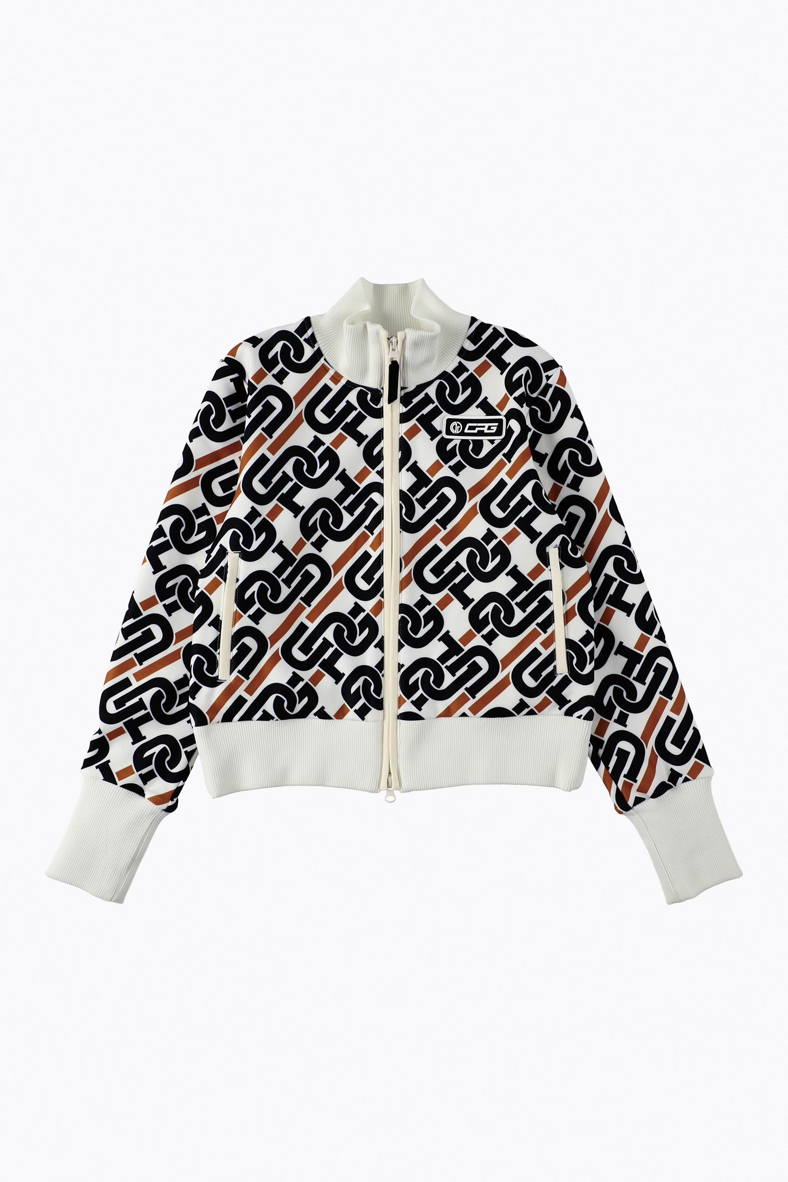 【Sample】チェーンロゴグラフィカルブルゾン