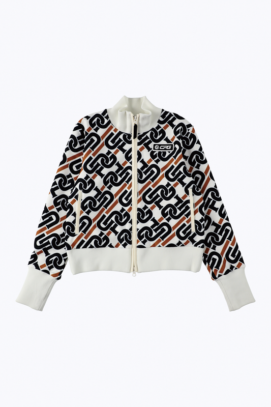 【Sample】チェーンロゴグラフィカルブルゾン