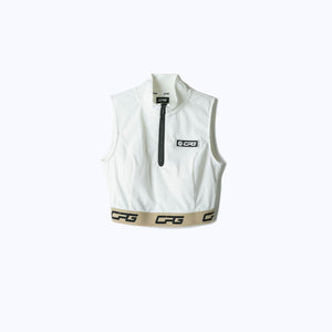 【Sample】ハイネッククロップドトップス