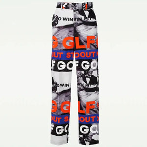 【Sample】PRINT TAPERED PANTS | WOMEN