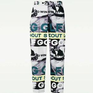 【Sample】PRINT TAPERED PANTS | MEN | MEN