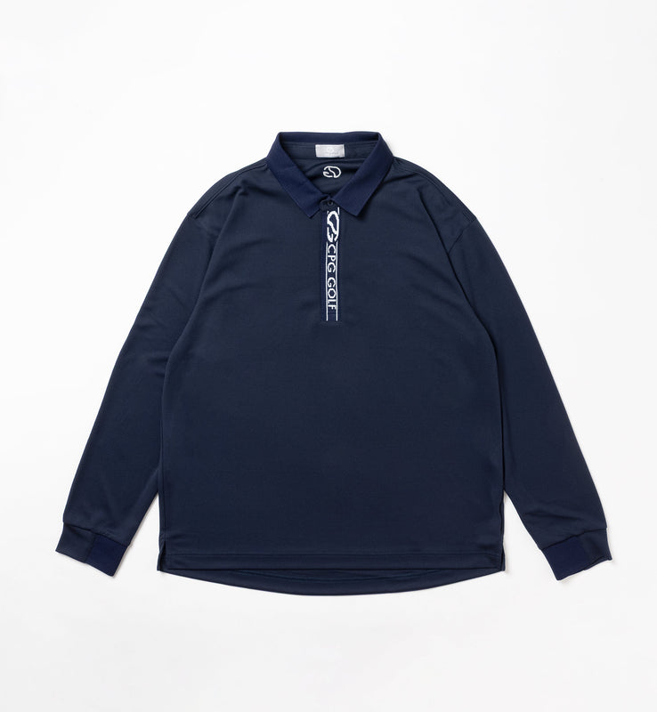 【26SS 新作】Front JQ Long Sleeve POLO | MEN -sample-