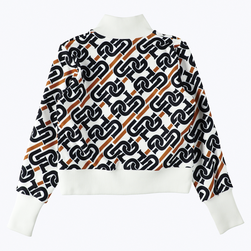 chain logo graphical blouson（チェーンロゴグラフィカルブルゾン） -sample-