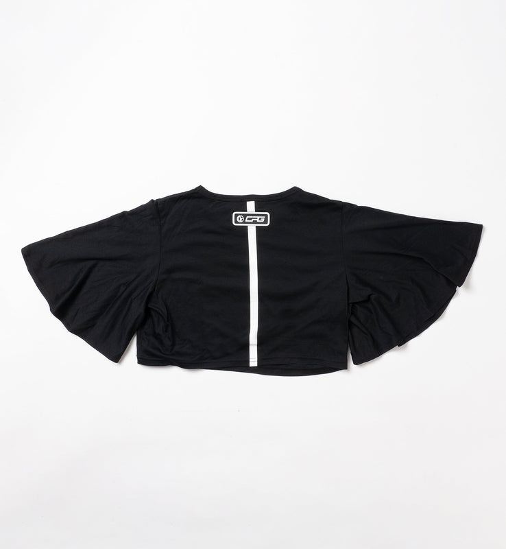 クロップド袖フレアシャツ-SAMPLE-