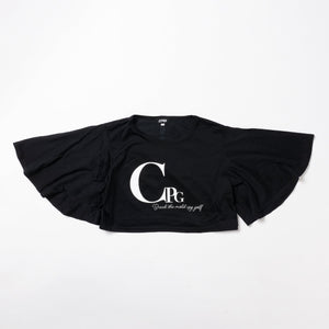 クロップド袖フレアシャツ-SAMPLE-