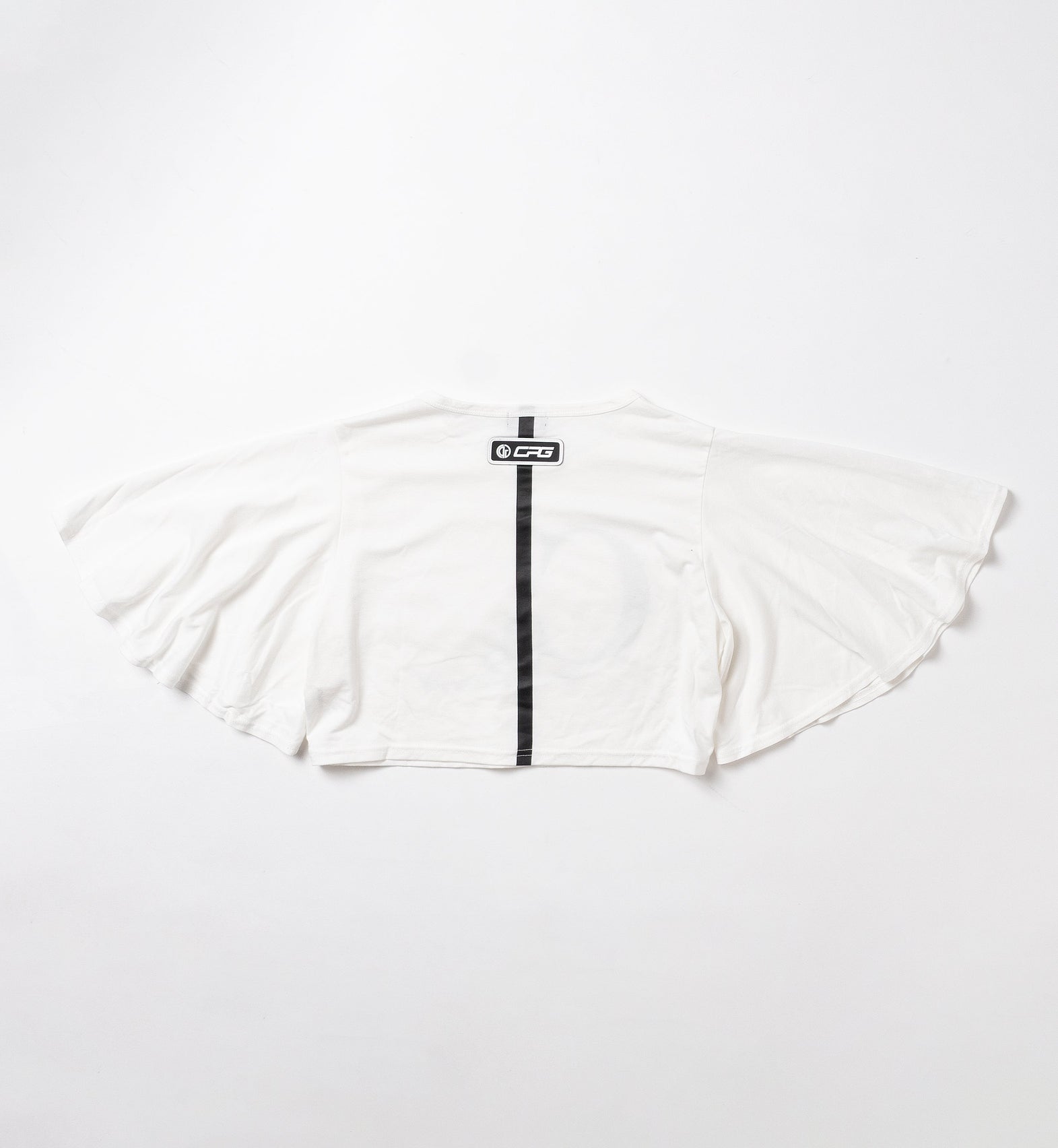 クロップド袖フレアシャツ-SAMPLE-