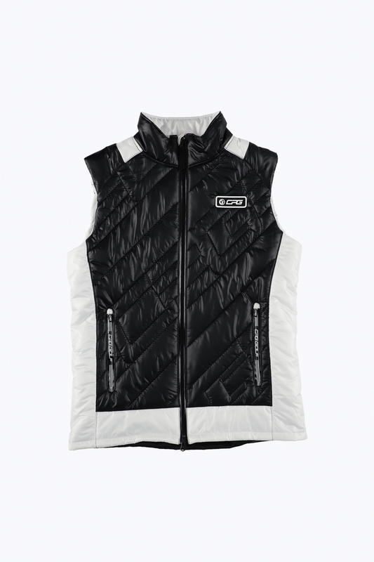 【Sample】ハイネッククリップロゴベスト | MEN