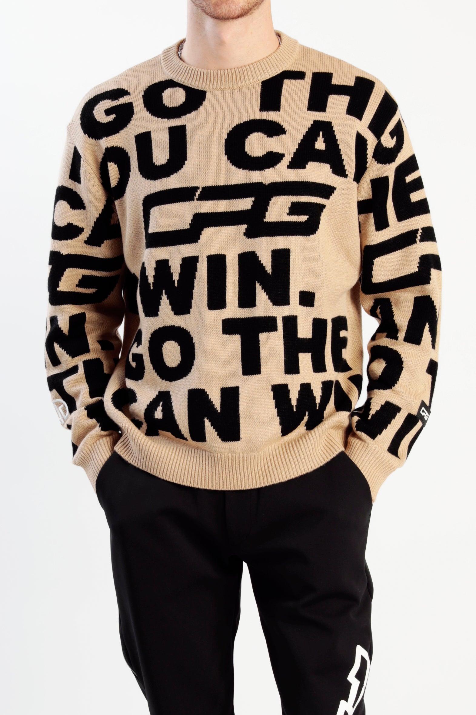 【Sample】Message graphical knit | MEN | MEN