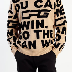 【Sample】Message graphical knit | MEN | MEN