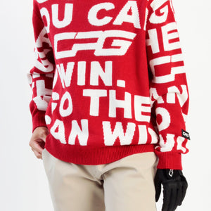 【Sample】Message graphical knit | MEN | MEN