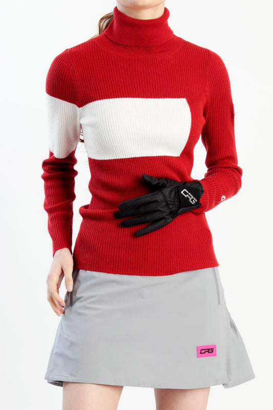 Tight fit high neck knit（タイトフィットハイネックニット）| WOMEN