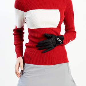 【9월 9일 이후 출하】 Tight fit high neck knit(타이트 피트 하이넥 니트) ​​| WOMEN