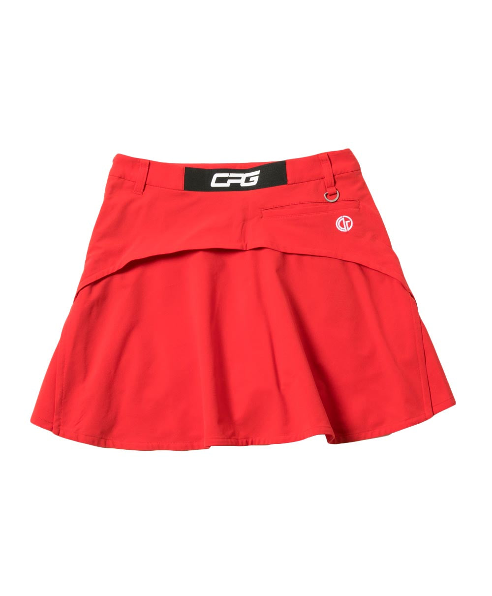 Back flared golf skirt | WOMEN-SAMPLE-