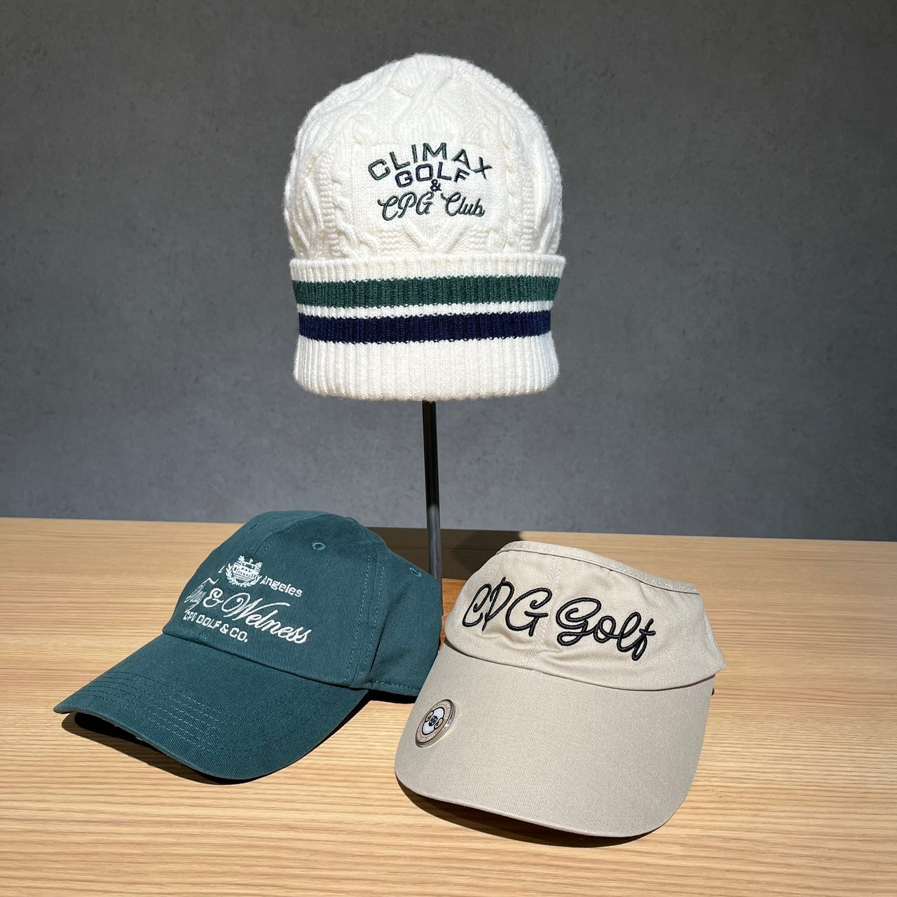 帽子3点セット-SAMPLE-