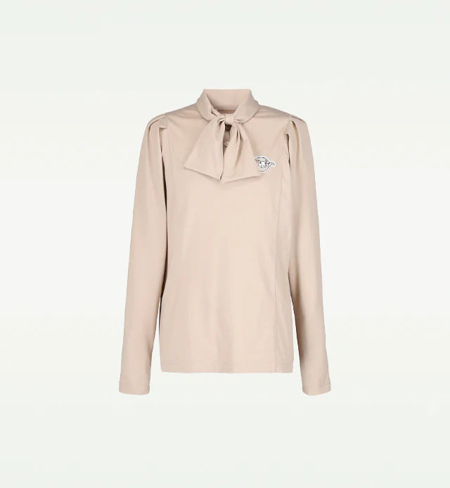 【new arrival】袖タックボウタイシャツ-SAMPLE-