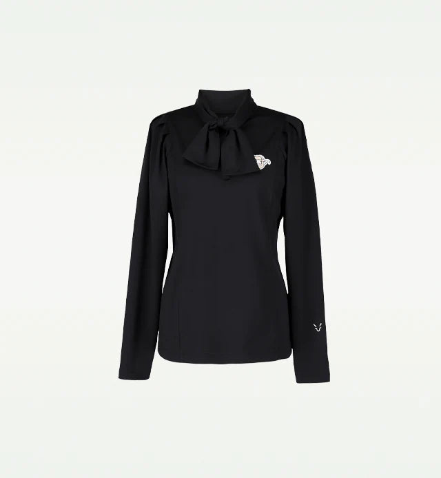 【new arrival】袖タックボウタイシャツ-SAMPLE-