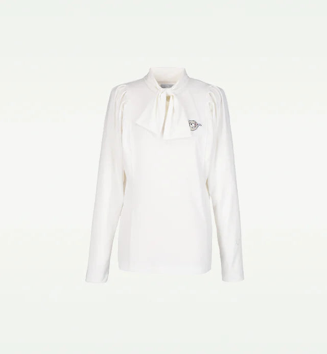 【new arrival】袖タックボウタイシャツ-SAMPLE-