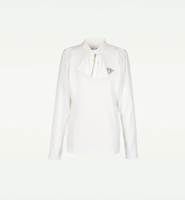 袖タックボウタイシャツ -sample-