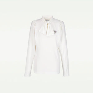 【new arrival】袖タックボウタイシャツ-SAMPLE-