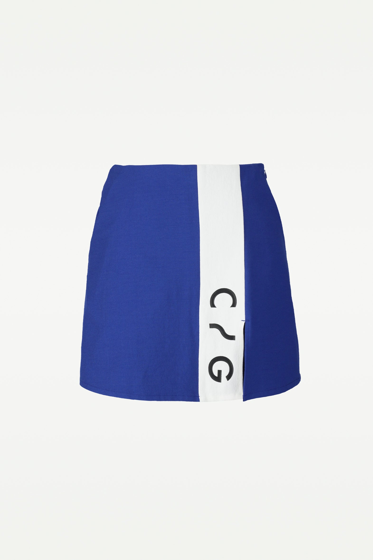 【Sample】麻混ライン切り替えスコート