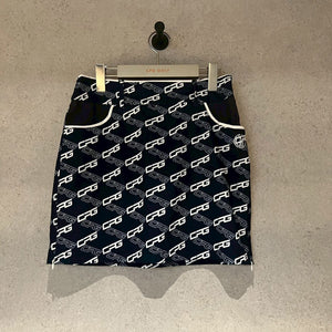 【Sample】バイアスロゴプリントスカート　WOMEN