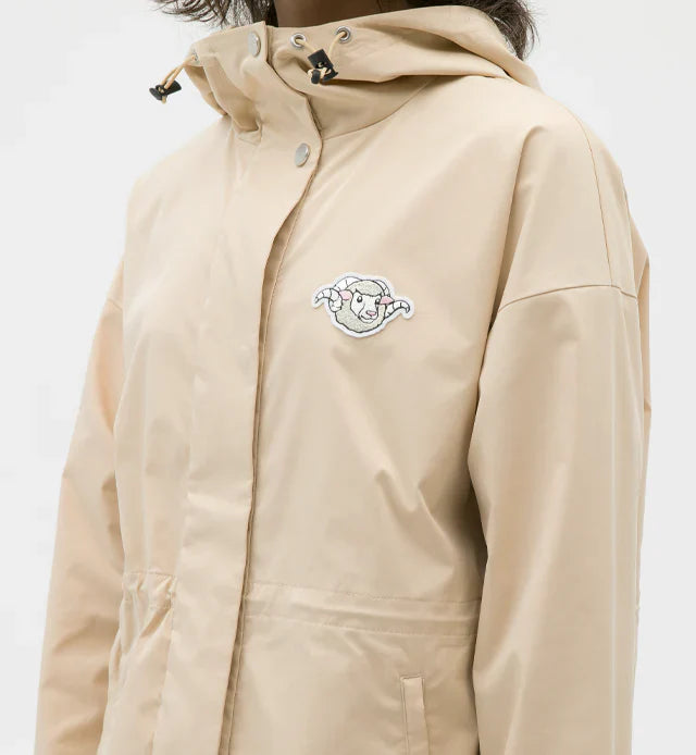 ストレッチ撥水防風透湿フーディープルオーバー -sample-