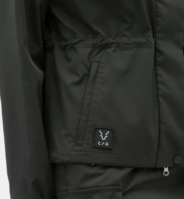 ストレッチ撥水防風透湿フーディープルオーバー -sample-