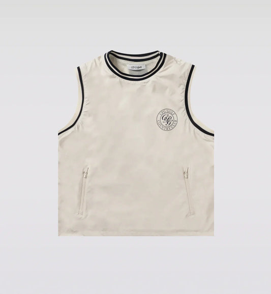 【new arrival】BACK LOGO VEST-SAMPLE-