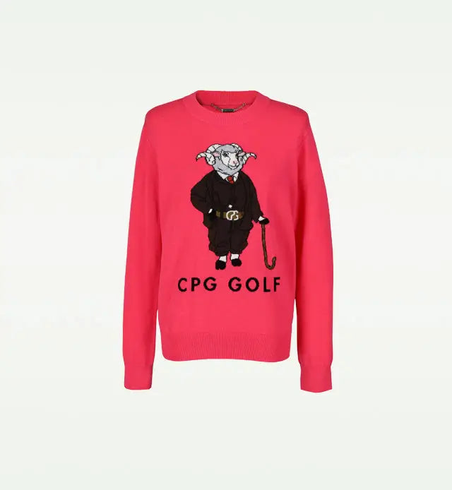 【new arrival】羊グラフィックインターシャニットPO-SAMPLE-