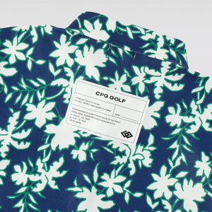FLOWER MOTIF POLO SS | MEN-SAMPLE-