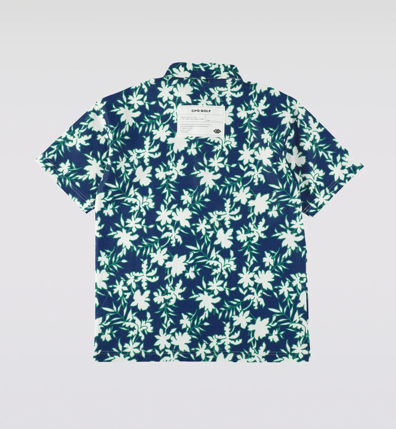 FLOWER MOTIF POLO SS | MEN-SAMPLE-