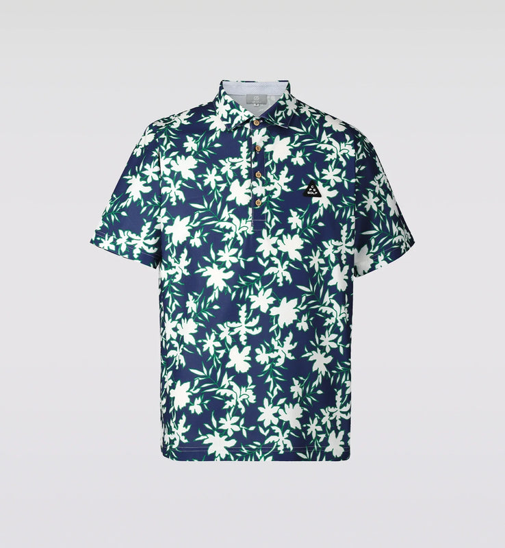 【Sample】FLOWER MOTIF POLO SS | MEN | MEN