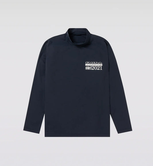 【new arrival】EST.PRINT MOCK NECK LS | MEN-SAMPLE-