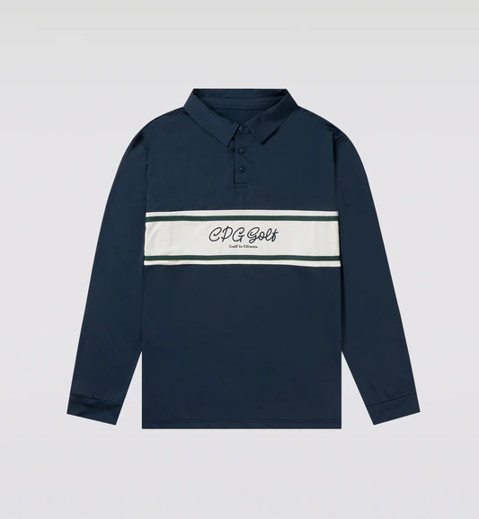 STRETCH SMOOTH LOGO POLO LS | MEN