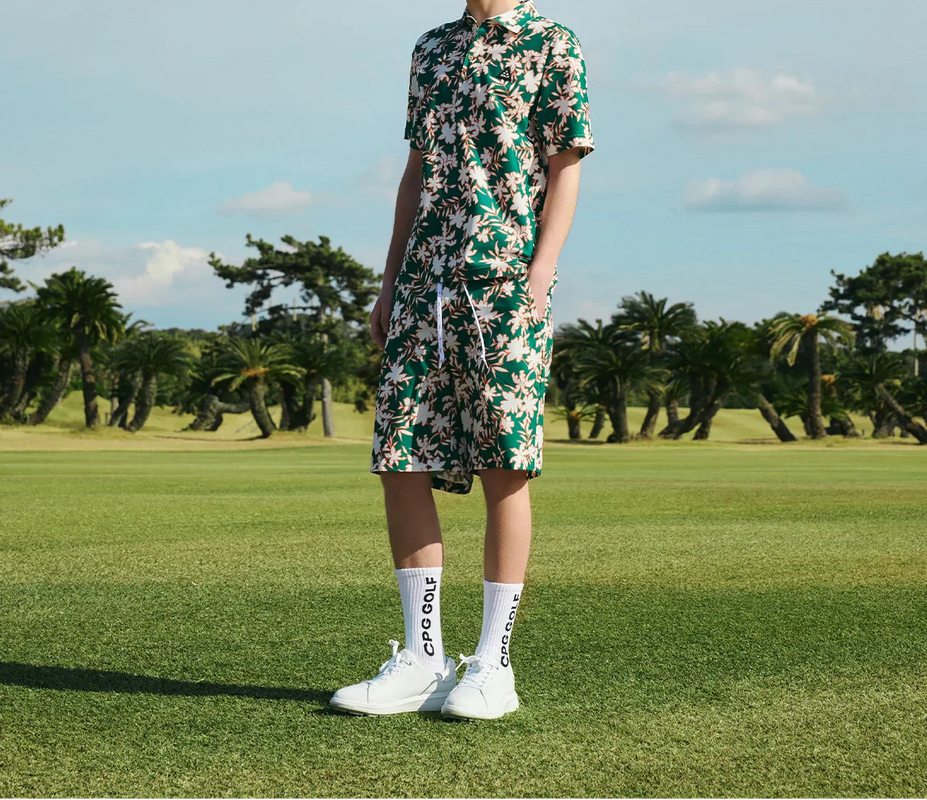 FLOWER MOTIF SH.PANTS | MEN-SAMPLE-