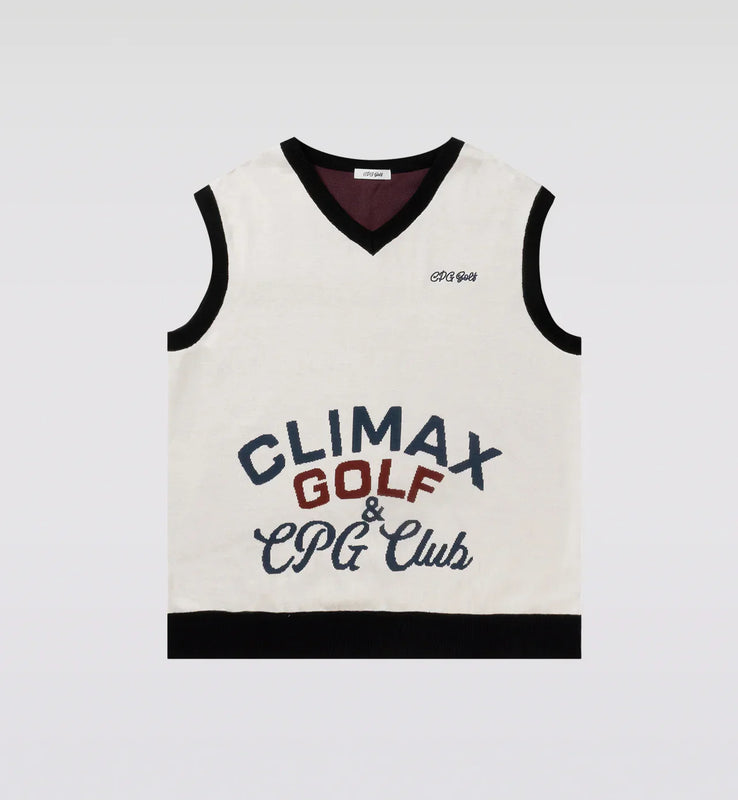 【Sample】CLIMAX KNIT VEST | MEN