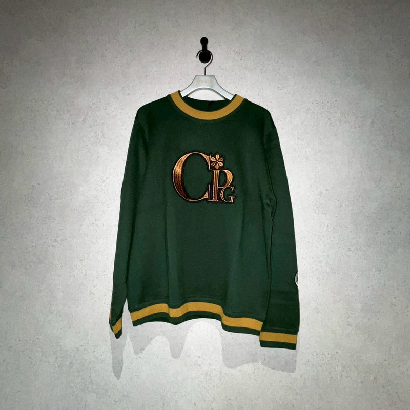 【Sample】フラワーロゴラインセーター | MEN