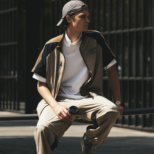 C LOGO NYLON TWILL CAP