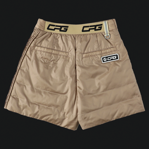 【9월 9일 이후 출하】 wrap front down shorts(랩 프런트 다운 쇼트 팬츠)