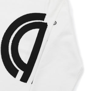 【9 월 9 일 이후 출하】 Middle neck logo motif knit sweater (미들 넥 로고 모티브 니트 스웨터) | WOMEN