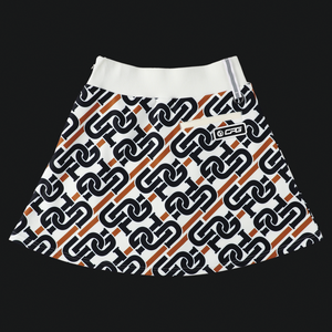 【9월 9일 이후 출하】 CHAIN ​​LOGO GRAPHICAL SKIRT(체인 로고 그래픽 스커트)