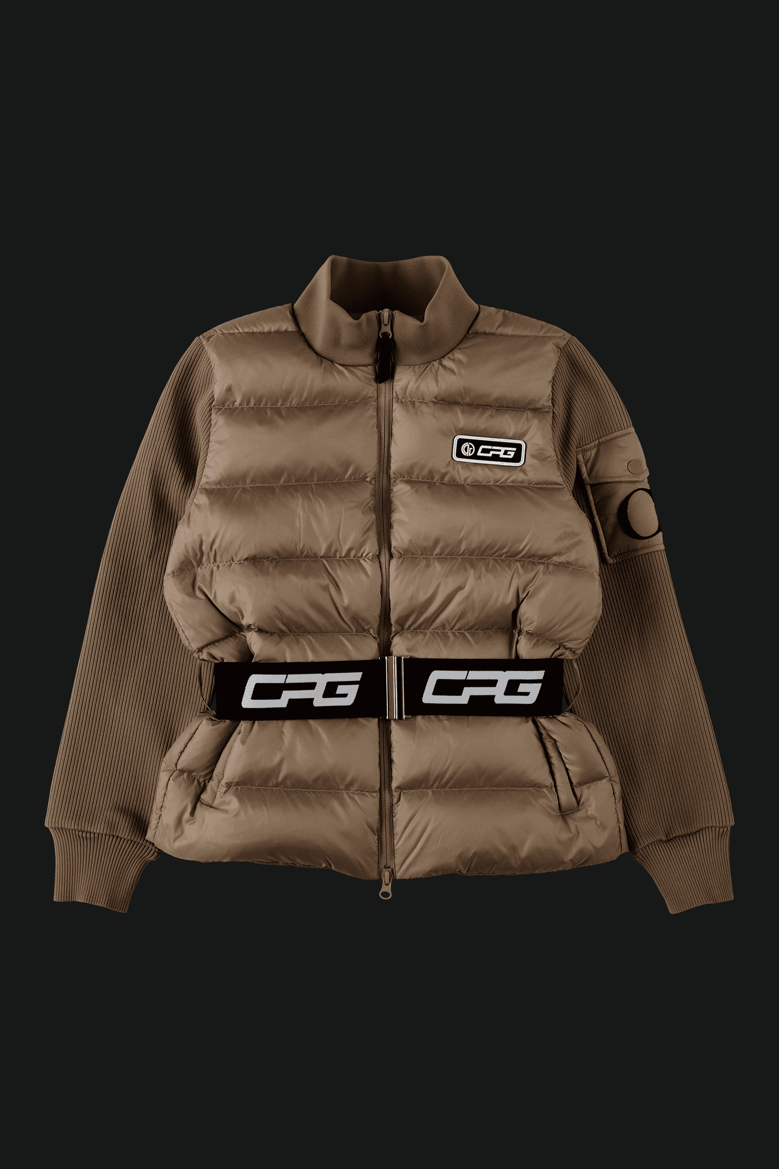 CPG GOLF スリーブニットダウンジャケット CPG GOLF ゴルフ レディース/女性用CPG スリーブニットダウン